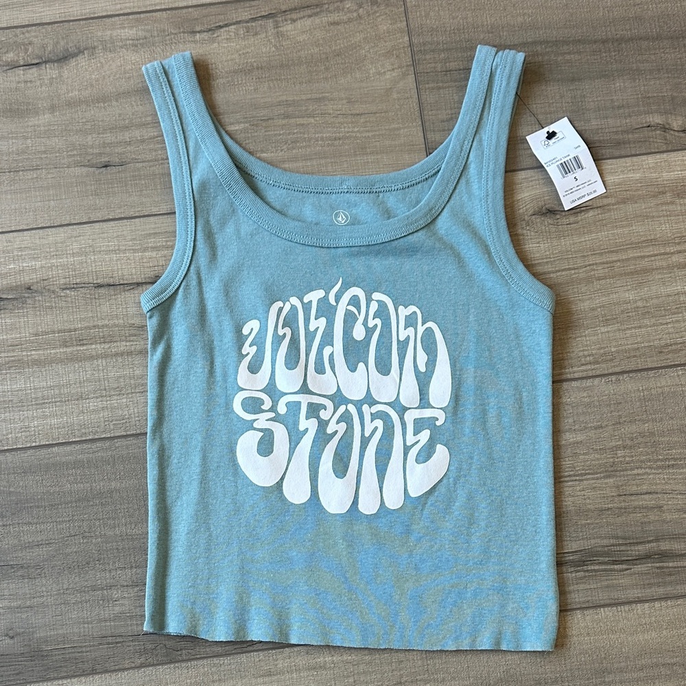 Volcom Light Blue Graphic Tank - Picture 5 of 5